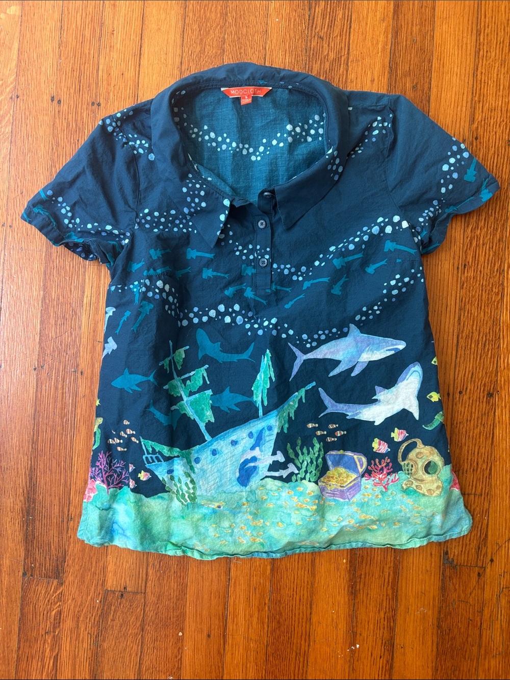 ModCloth Ocean Top